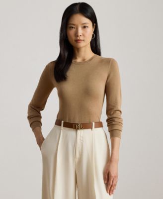 Lauren Ralph Lauren - Women's Cotton-Blend Sweater