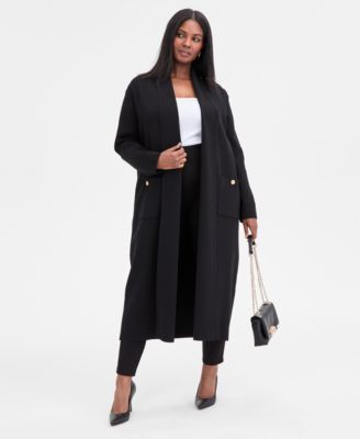 I.N.C. International Concepts - Plus Size Structured Duster Cardigan