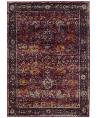 Oriental Weavers - Andorra Prima Red 7'10" x 10'10" Area Rug