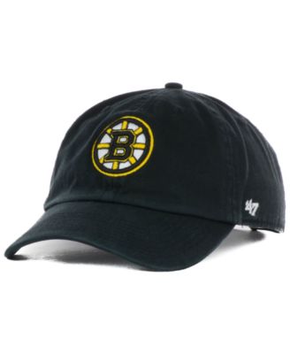 '47 Brand - Men's Boston Bruins Clean Up Adjustable Cap