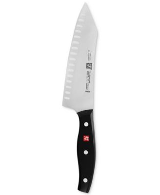 Zwilling - J.A. Henckels Twin Signature 7" Hollow Edge Rocking Santoku Knife
