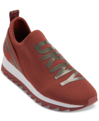 DKNY - Women's Abbi Logo Slip-On Running Sneakers
