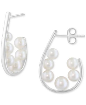 EFFY Collection - Cultured Freshwater Pearl (3-5MM) Earrings in Sterling Silver