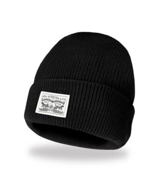 Levi's - Men's Ribbed Logo Beanie