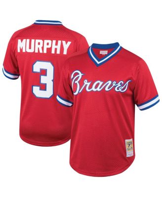 Mitchell & Ness - Men's Dale Murphy Red Atlanta Braves Cooperstown Collection Mesh Batting Practice Jersey