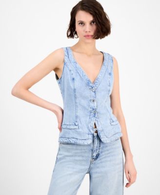 GUESS - Women's Riva Denim Vest
