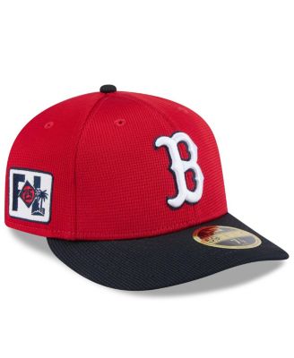 New Era - Men's Red/Navy Boston Red Sox 2025 Spring Training Low Profile 59FIFTY Fitted Hat