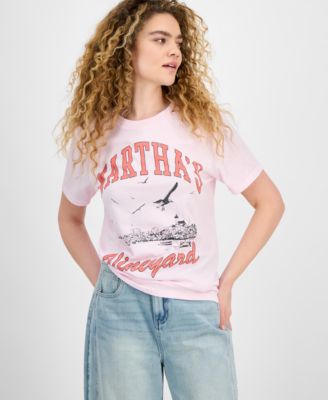 Grayson Threads, The Label - Juniors' Martha's Vineyard Graphic T-Shirt