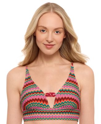 Salt + Cove - Juniors' Front-Tab Midkini Top, Exclusively at Macy's