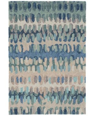 Dash and Albert Rugs by Annie Selke - Paint Chip Wool DA1599 2'x3' Area Rug