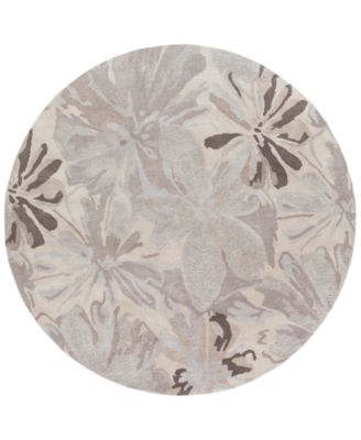 Livabliss - Athena ATH-5135 Taupe 6' Round Area Rug
