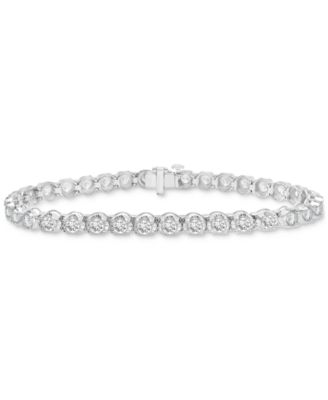 Macy's - Diamond Tennis Bracelet (5 ct. t.w.)