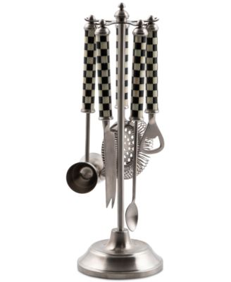 MacKenzie-Childs - 3260 Courtly Check Bar Tool Set