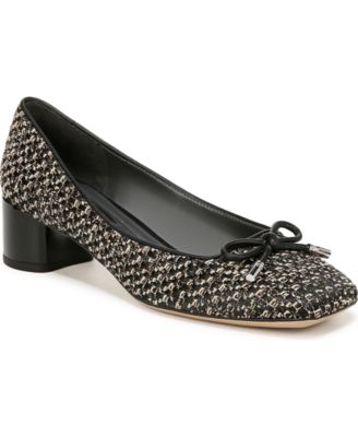 Franco Sarto - Natalia Block Heel Ballet Pumps