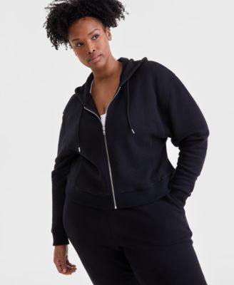 ID Ideology - Plus Size Soft Touch Full-Zip Hoodie