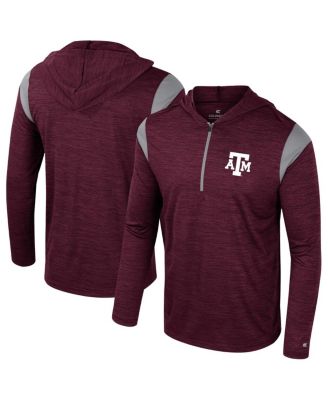 Colosseum - Men's Maroon Texas A & M Aggies Dozer Half-Zip Windshirt