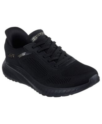 Skechers - Women's Slip-ins: BOBS Sport Squad Chaos Walking Sneakers (Wide Width) from Finish Line