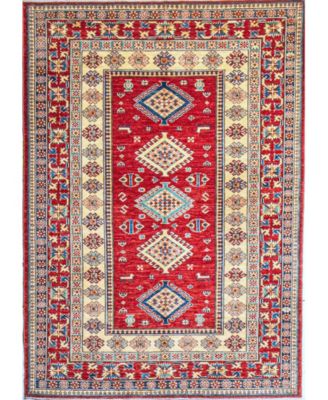 Bashian - One of a Kind Fine Kazak 640381 5'9''x8'3'' Area Rug