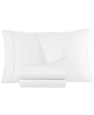 Beautyrest - Black Liquid Cotton 400-Thread Count 4-Pc. Sheet Set, California King