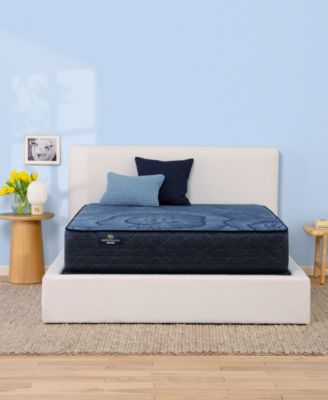 Serta - Perfect Sleeper Dazzling Night 12" Medium Hybrid Mattress Set, Twin