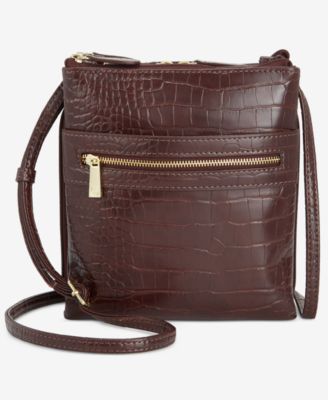 Giani Bernini - Small Croc Dasher Crossbody