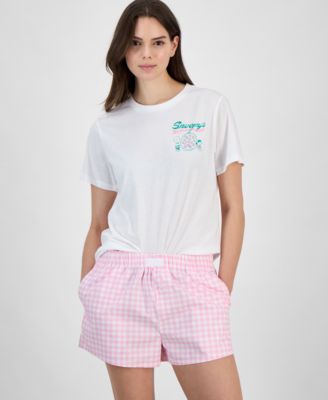Grayson Threads, The Label - Juniors' Snoopy Slice Graphic Print T-Shirt