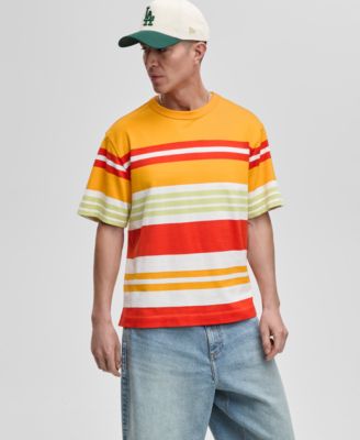 Mode of One - Men's Short-Sleeve Hollywood-Stripe T-Shirt