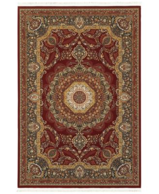 Oriental Weavers - Paragon  Corsica Red 6'7" x 9'6" Area Rug