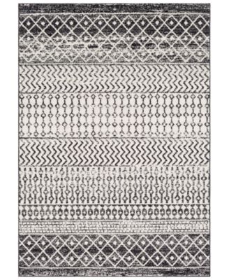 Livabliss - Elaziz ELZ-2307 Black 6'7" x 9' Area Rug