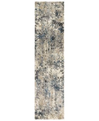 Livabliss - Pune PUN-2301 Taupe 2'7" x 10'3" Runner Area Rug