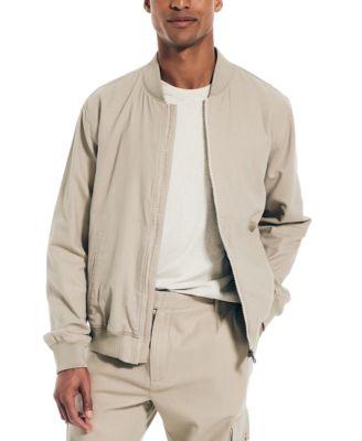 Nautica - Men's Zip-Front Varsity Jacket