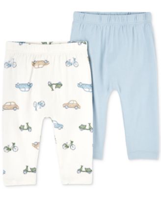 Carter's - Baby Girls PurelySoft Pants, Pack of 2