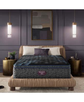 Beautyrest - World Class Level Four 16.25" Plush Pillow Top Mattress Set - Twin XL