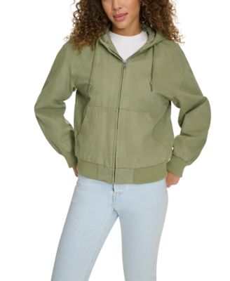 Levi's - Women's Relaxed Workwear Hooded Bomber Jacket