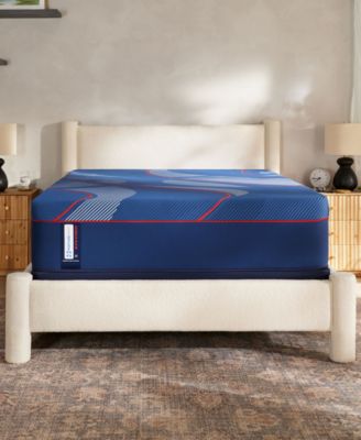 Sealy - Posturepedic Elite Albany II 13" Medium Hybrid Tight Top Mattress Set - Queen