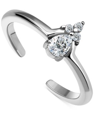 Giani Bernini - Cubic Zirconia Cluster Toe Ring,