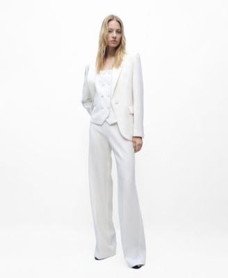 MANGO - Women's Double-Breasted Suit Vest