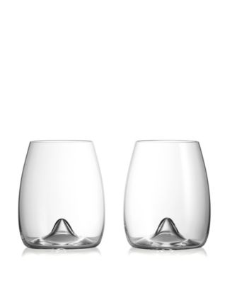 Waterford - Waterford  Stemless Wine Glass Pair