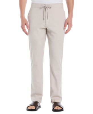 Cubavera - Men's Linen-Blend Drawstring Pants