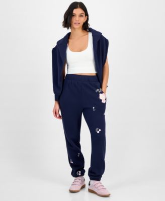 Grayson Threads, The Label - Juniors' Hello Kitty Fleece Joggers