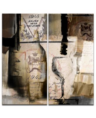 Ready2HangArt - 'Fine Reserve' Oversized 2-Pc. Canvas Art Print Set