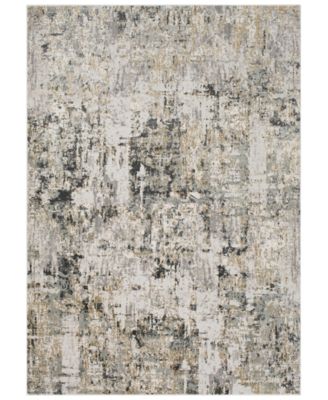 Livabliss - Quatro QUA-2300 Medium Gray 6'7" x 9'6" Area Rug