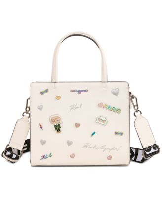 KARL LAGERFELD PARIS - Maybelle Characters Large Satchel
