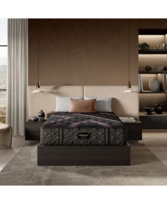 Beautyrest - Black Series Two 15.25" Plush Mattress Set - Queen Split