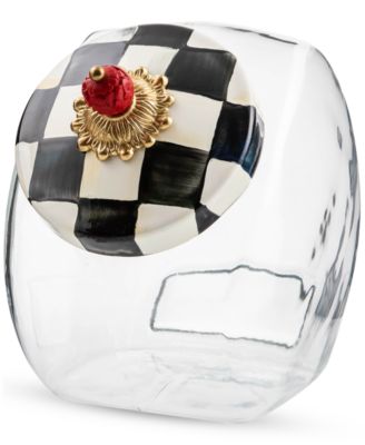 MacKenzie-Childs - Cookie Jar with Courtly Check Lid