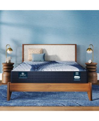 Serta - iComfort Elana 11.5" Memory Foam Firm Mattress Set - King