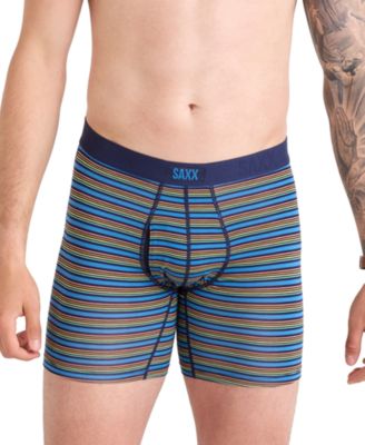 SAXX - Men's Vibe Xtra Slim-Fit Printed Boxer Briefs