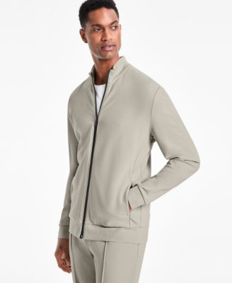 Alfani - Men's Alfatech Regular-Fit Compact Textured Ponte-Knit Jacket